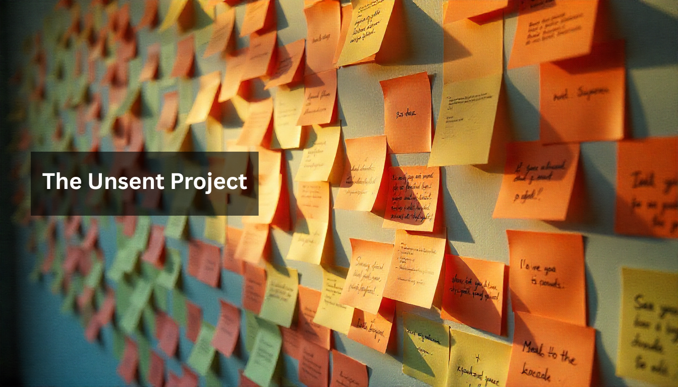 The Unsent Project: Anonymous Unsent Messages Archive